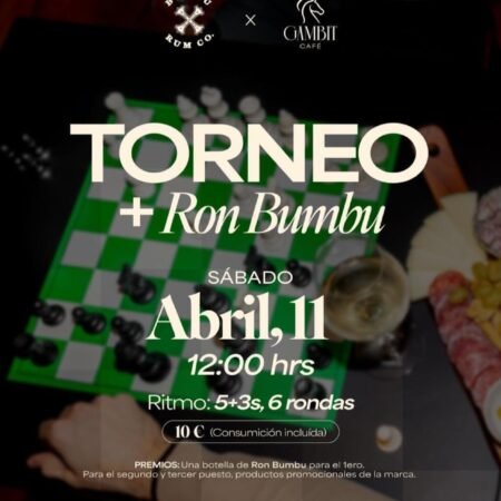 Torneo de Ajedrez Sabado 11 de Abril