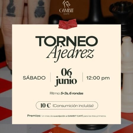 Torneo Gambit Cafe (Sabado 6 de Junio)