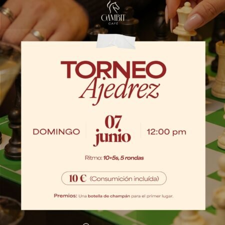 Torneo Gambit Cafe (Domingo 7 de Junio)