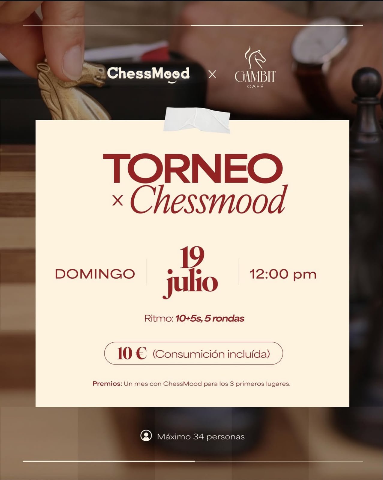 Torneo Gambit + ChessMood (Domingo 19 de Julio)