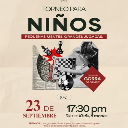 Torneo Infantil en Gambit (Miercoles 23 de Septiembre)