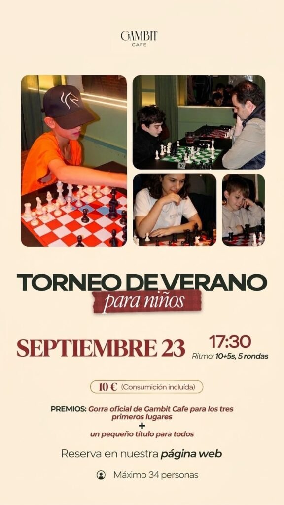Torneo Infantil en Gambit (Miercoles 23 de Septiembre)