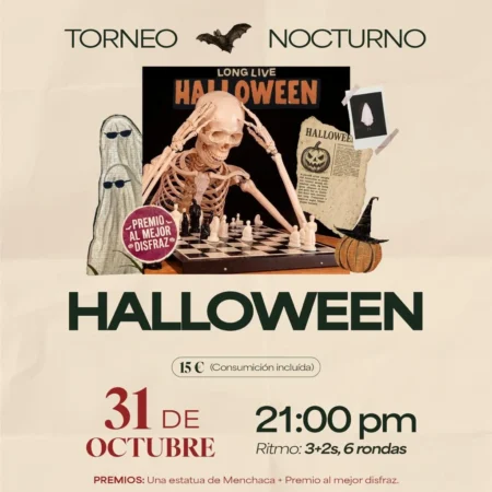 Torneo Nocturno de Halloween (Sábado 31 de Octubre)